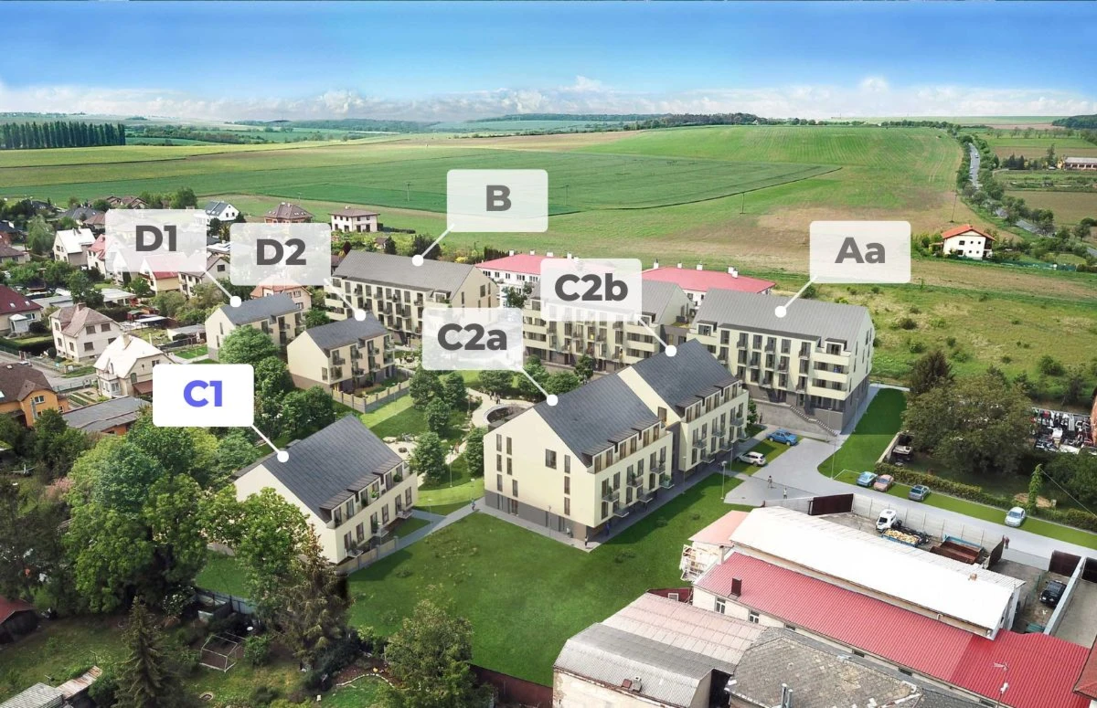 Residence Antico označení budovy C1