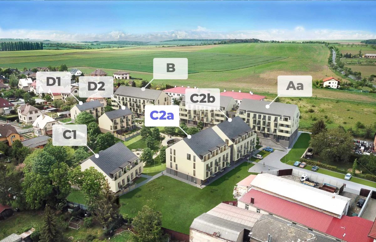 Residence Antico označení budovy C2a