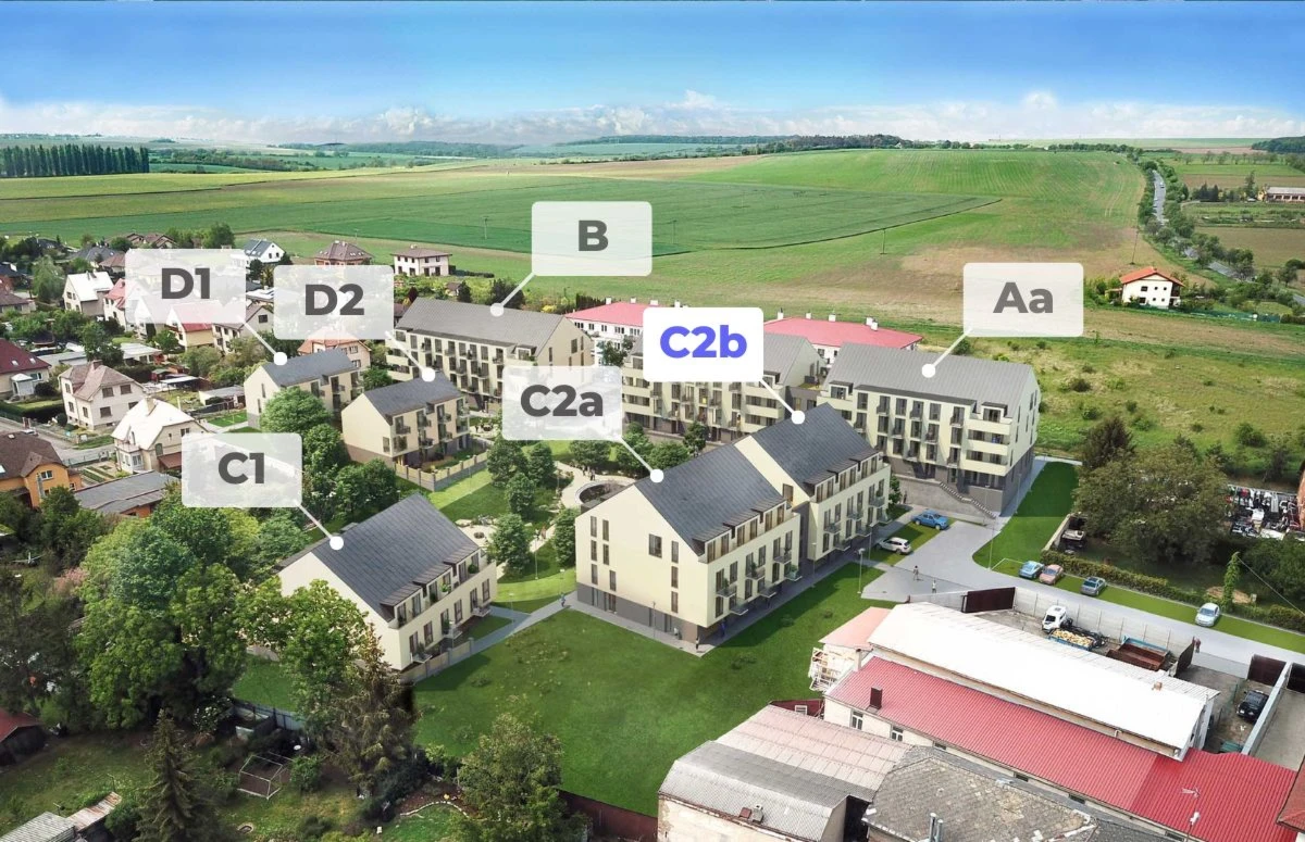 Residence Antico označení budovy C2b
