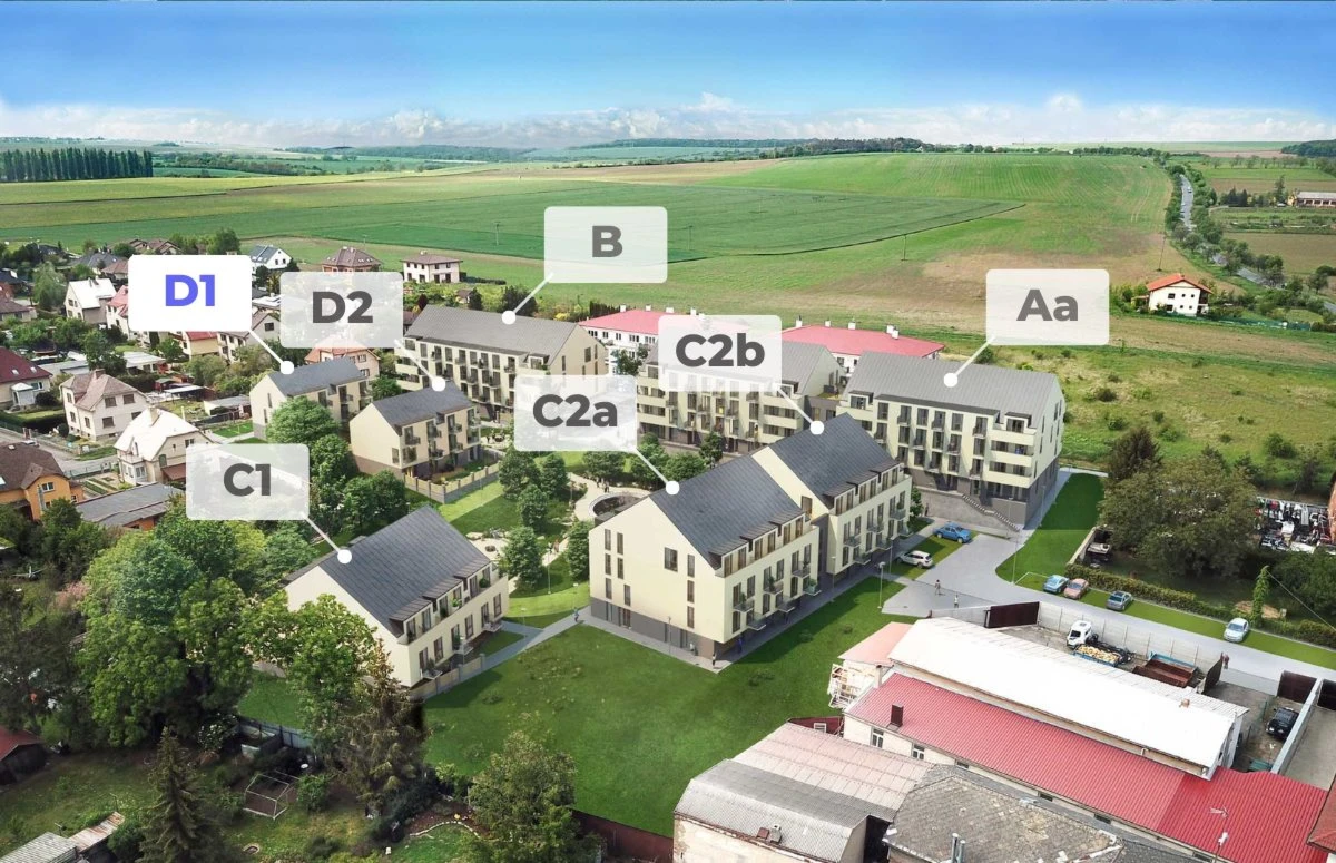 Residence Antico označení budovy D1