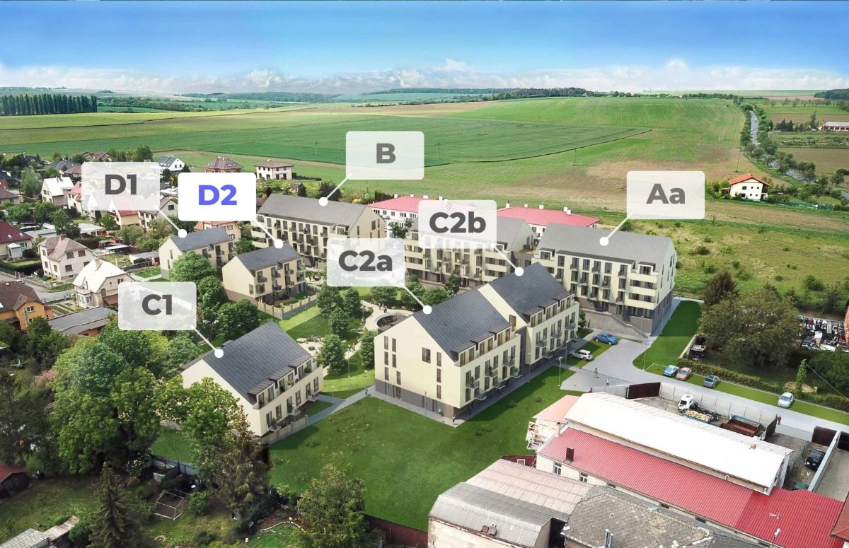 Residence Antico označení budovy D2