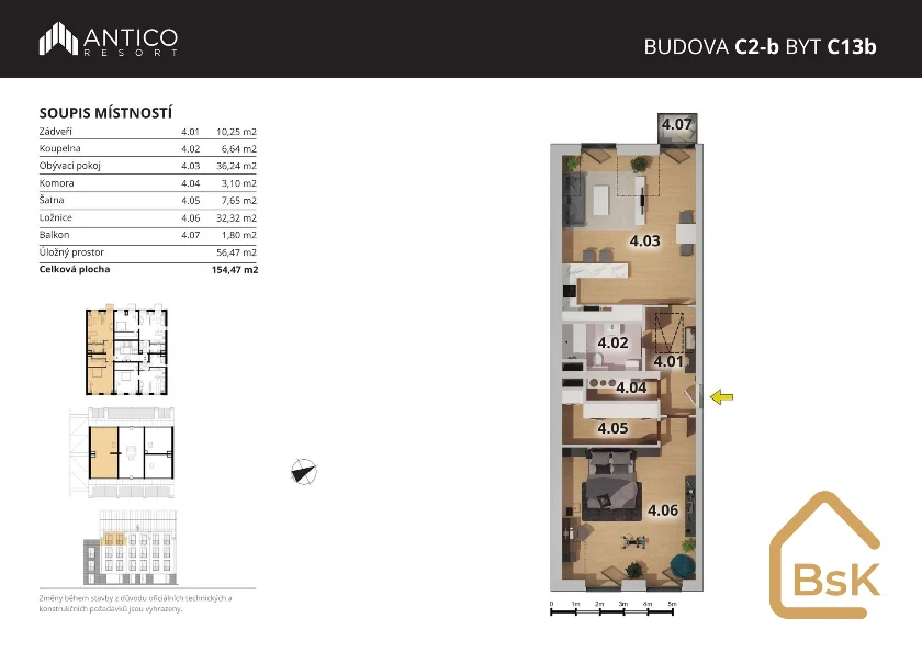 Prodej bytu C13b 2+kk, 96 m² - Český Brod