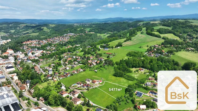 Prodej stavebního pozemku 5 477 m², Semily