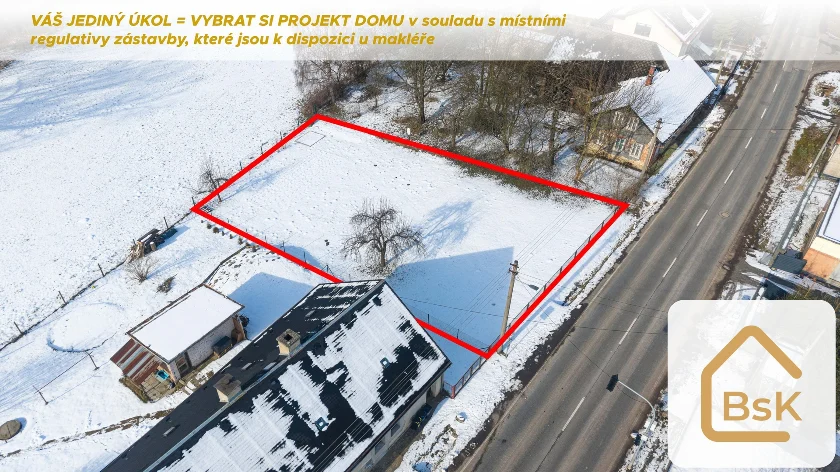 Prodej stavebního pozemku 814 m², Hodkovice nad Mohelkou - Jílové