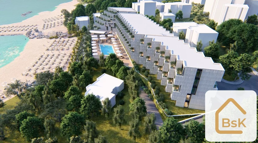 Prodej luxusního apartmánu u moře – Ionian Bay Residence, Saranda (Albánie)
