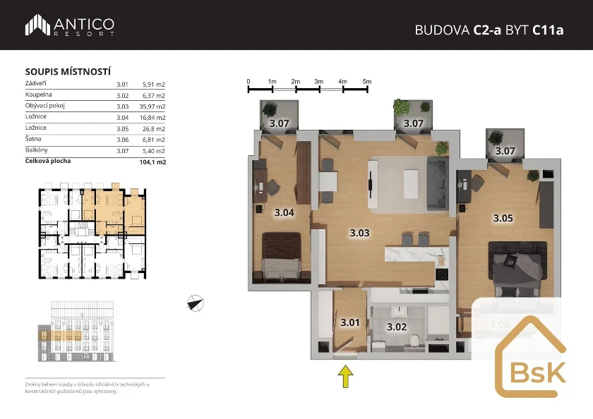Prodej bytu C11a 3+kk, 99 m² - Český Brod