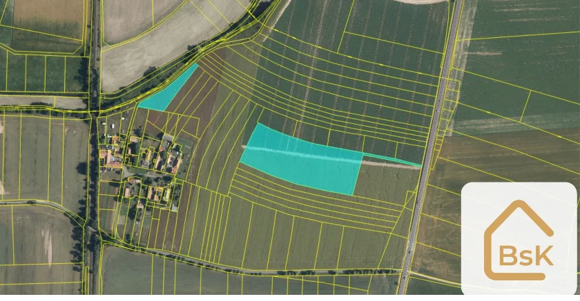 Prodej pole 60 380 m², Vlkava + Bratronice u Luštěnic